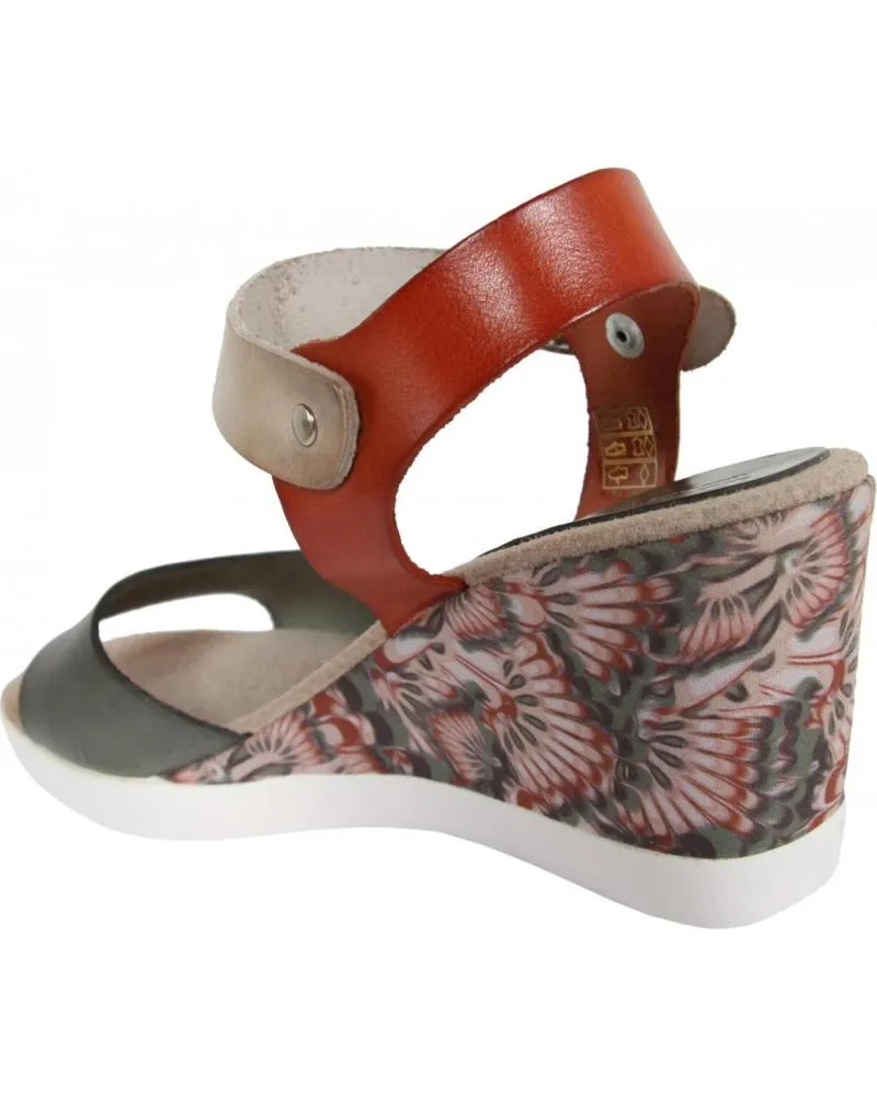 Zapatos de cuña de Mujer CUMBIA 30151 KAKI