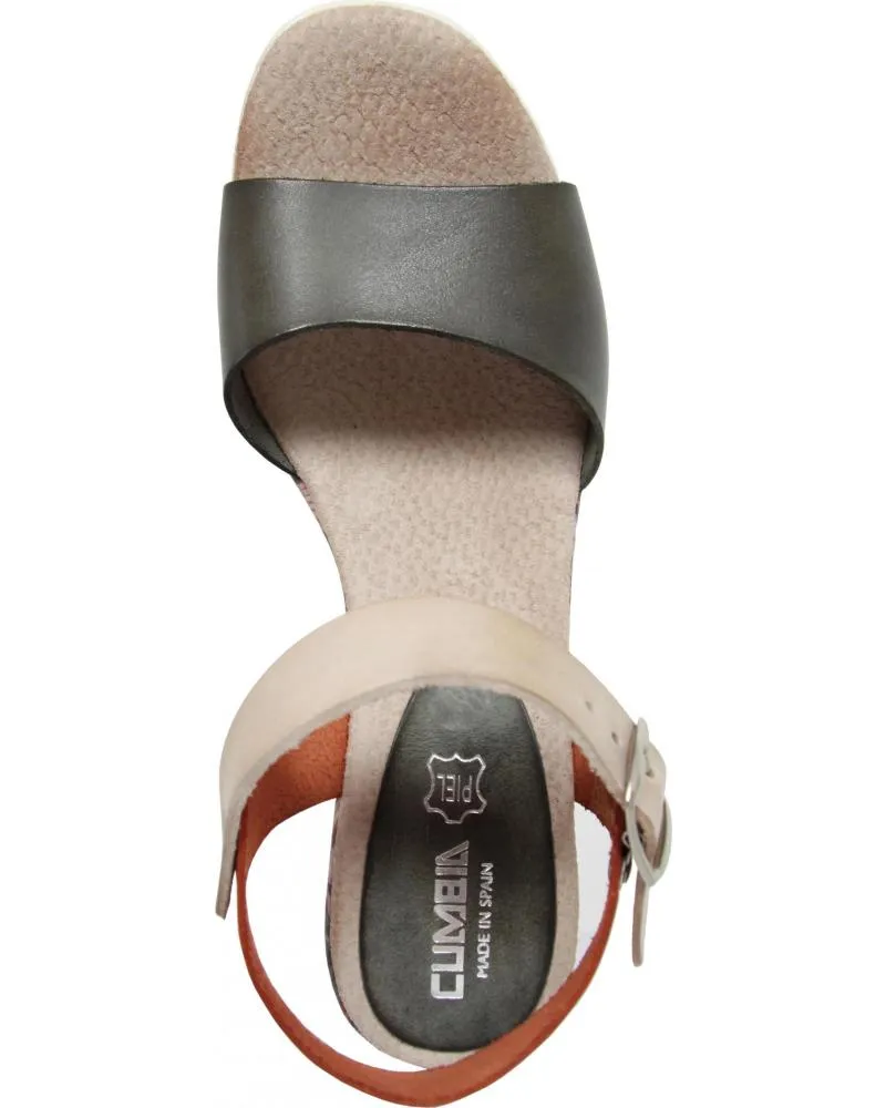 Zapatos de cuña de Mujer CUMBIA 30151 KAKI
