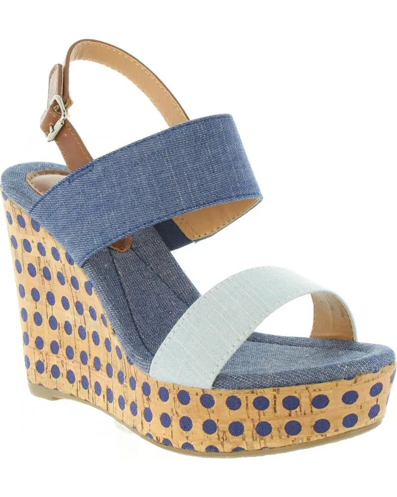 ZAPATOS DE CUñA DE MUJER URBAN 385913B6600 LIGHT BLUEBLUE