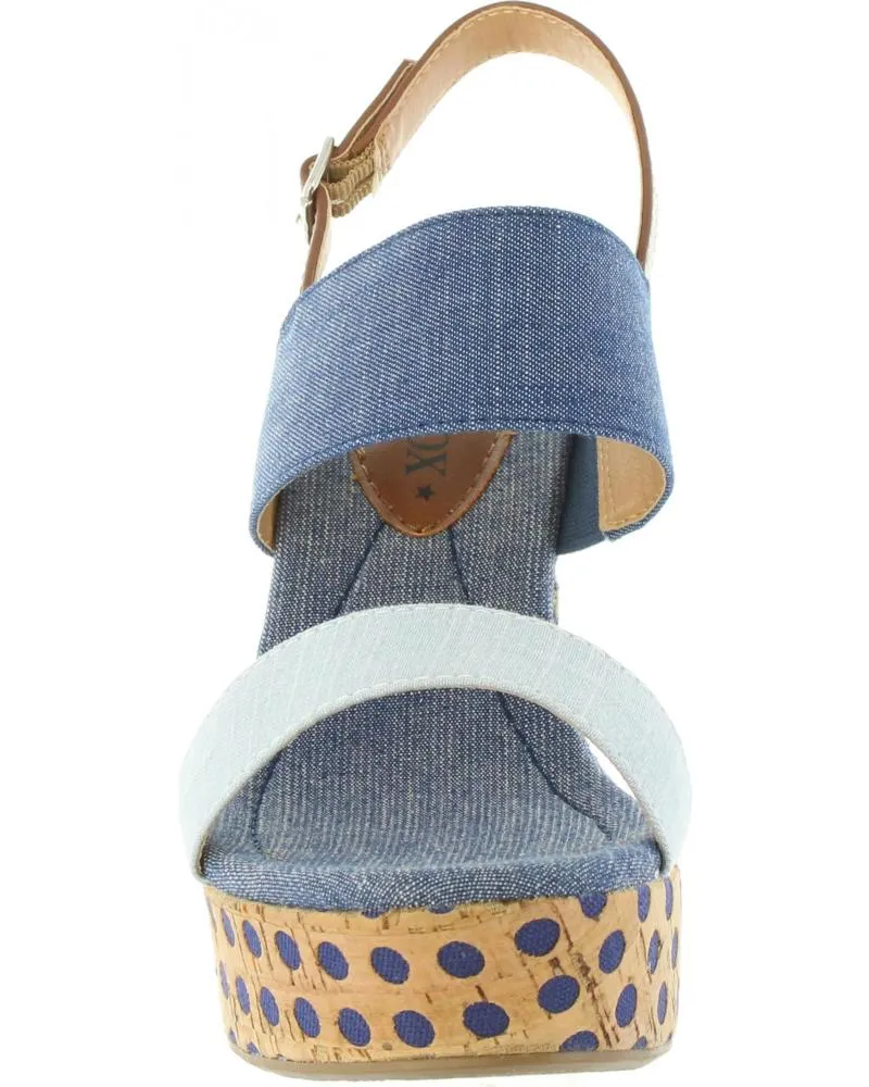 ZAPATOS DE CUñA DE MUJER URBAN 385913B6600 LIGHT BLUEBLUE