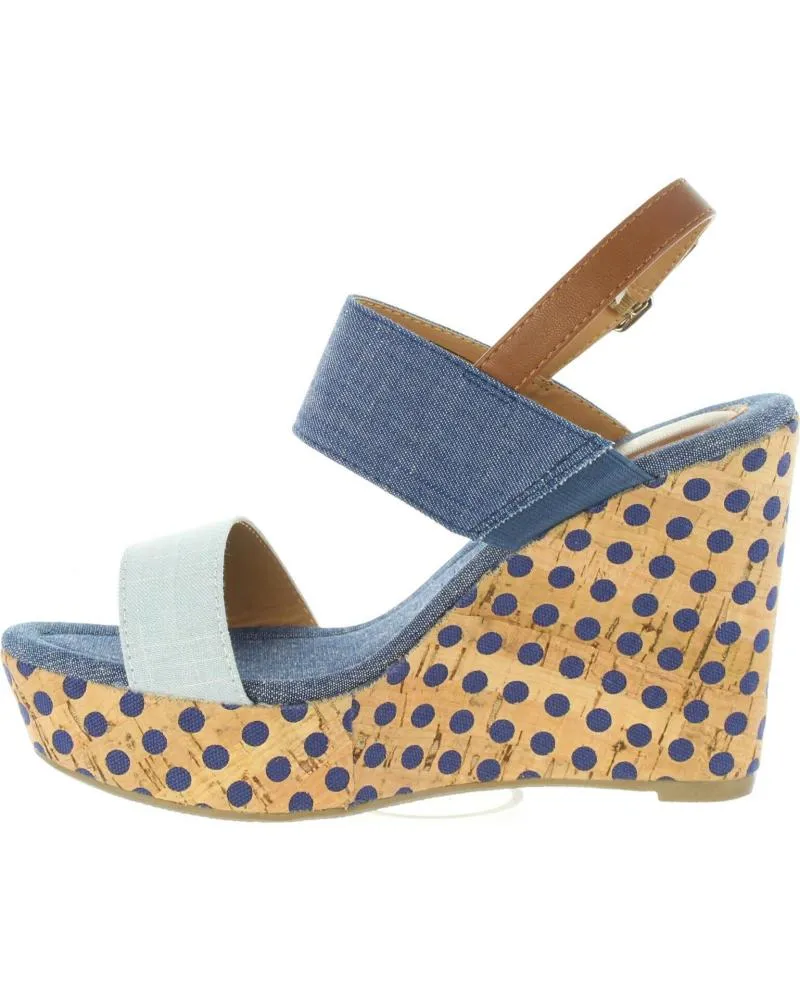 ZAPATOS DE CUñA DE MUJER URBAN 385913B6600 LIGHT BLUEBLUE