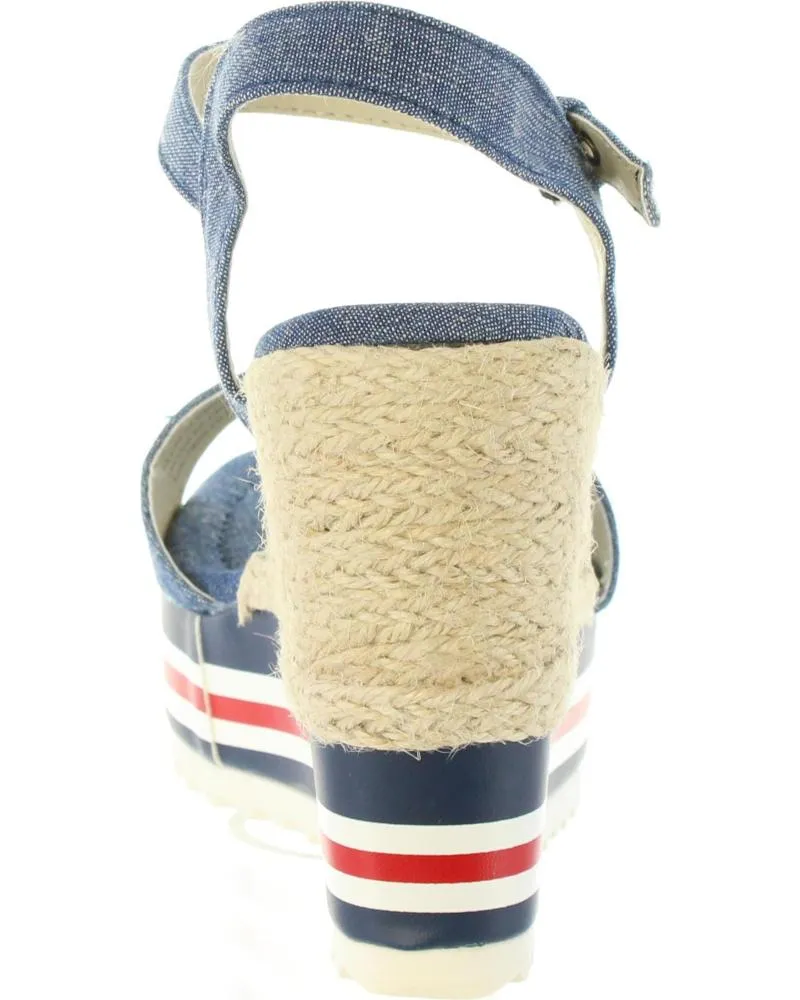 ZAPATOS DE CUñA DE MUJER URBAN 389963B6600 NAVY