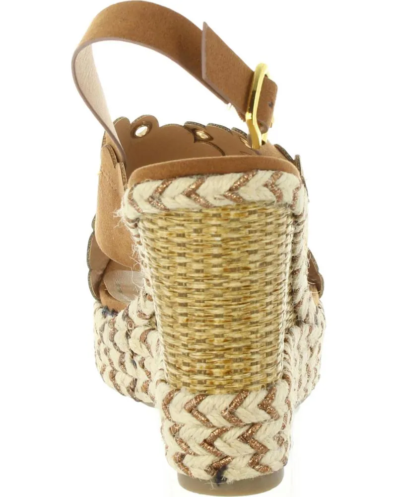 ZAPATOS DE CUñA DE MUJER URBAN 391013B6600 NATURAL