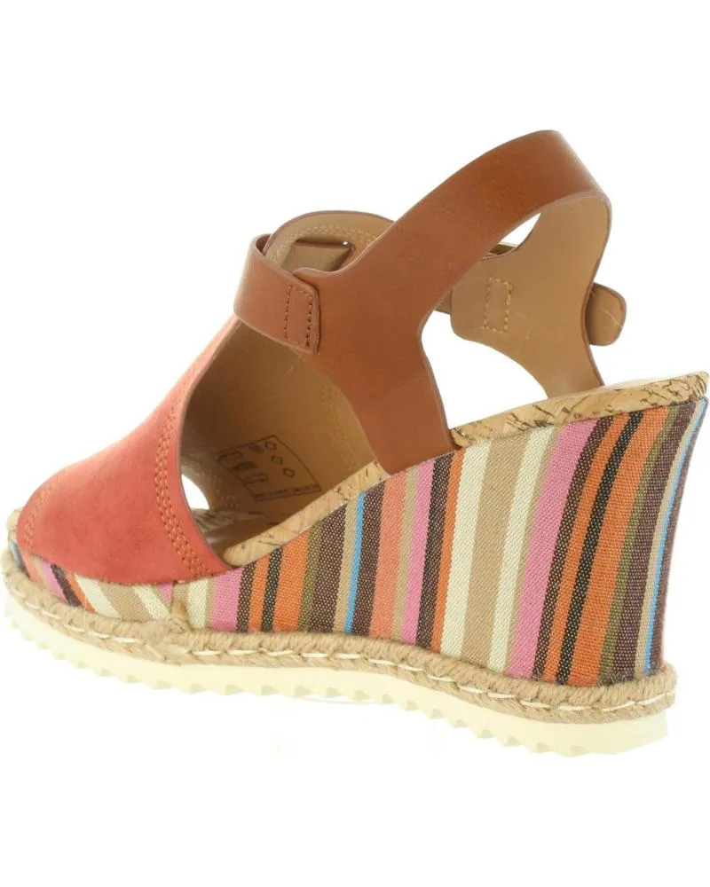 ZAPATOS DE CUñA DE MUJER URBAN 391663B6600 NATURAL