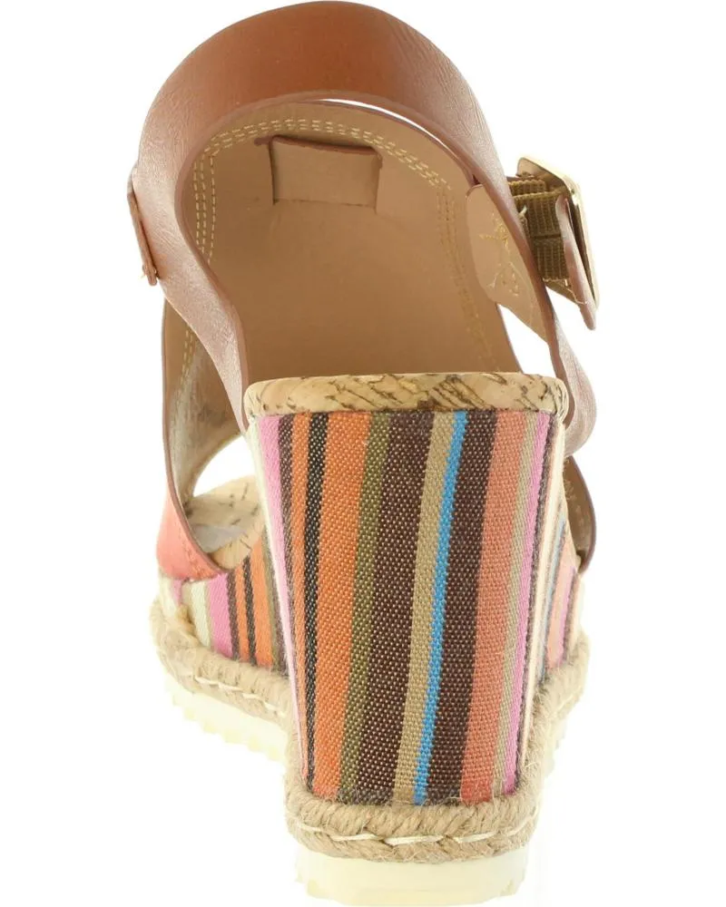 ZAPATOS DE CUñA DE MUJER URBAN 391663B6600 NATURAL