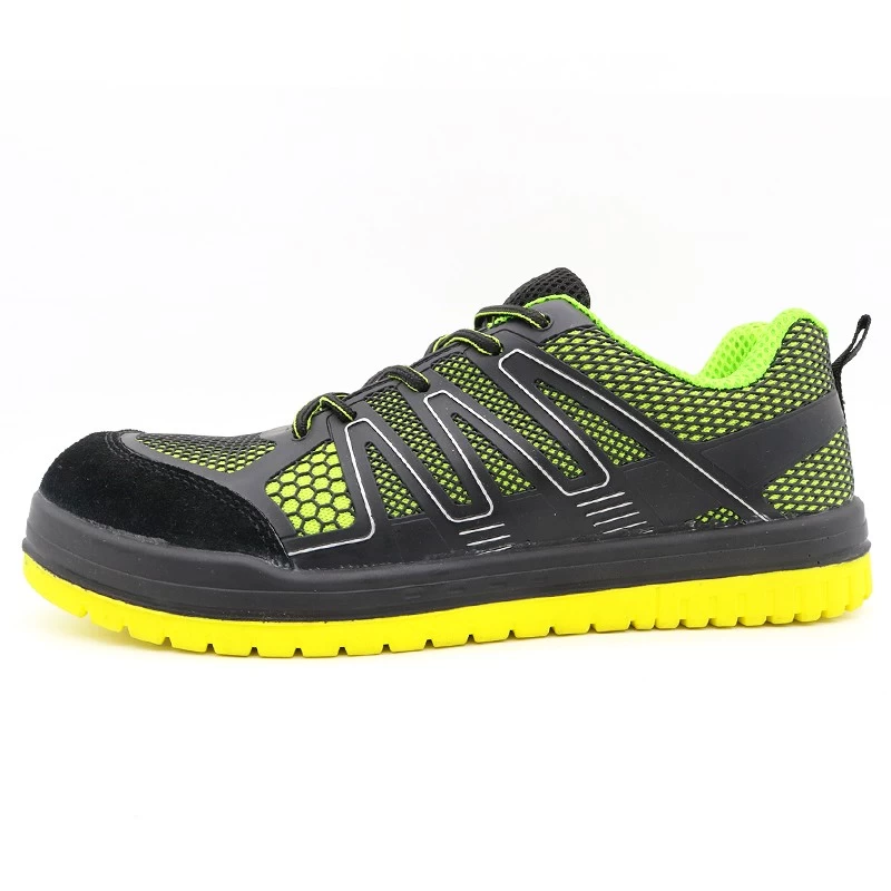 Zapatos de seguridad deportivos CE con resistencia al deslizamiento de aceite superior TM287 KPU con punta compuesta