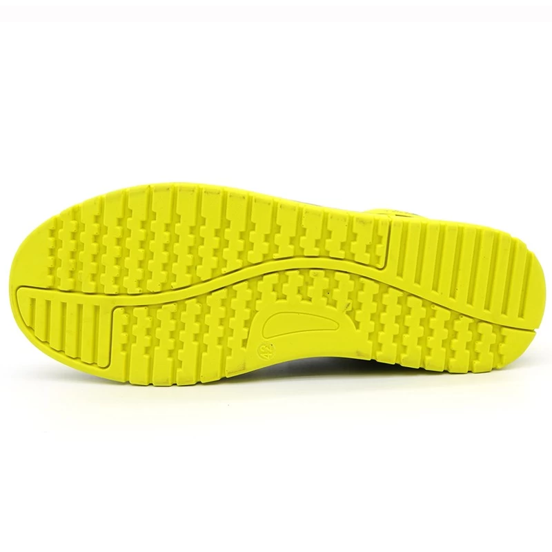 Zapatos de seguridad deportivos CE con resistencia al deslizamiento de aceite superior TM287 KPU con punta compuesta