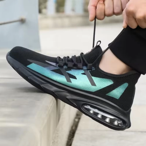Zapatos de seguridad deportivos de moda antipinchazos con punta de acero TM3237