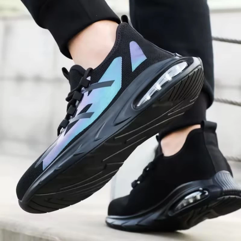 Zapatos de seguridad deportivos de moda antipinchazos con punta de acero TM3237