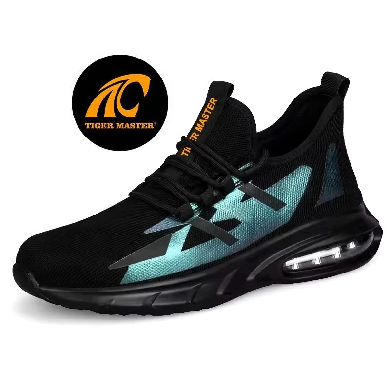 Zapatos de seguridad deportivos de moda antipinchazos con punta de acero TM3237