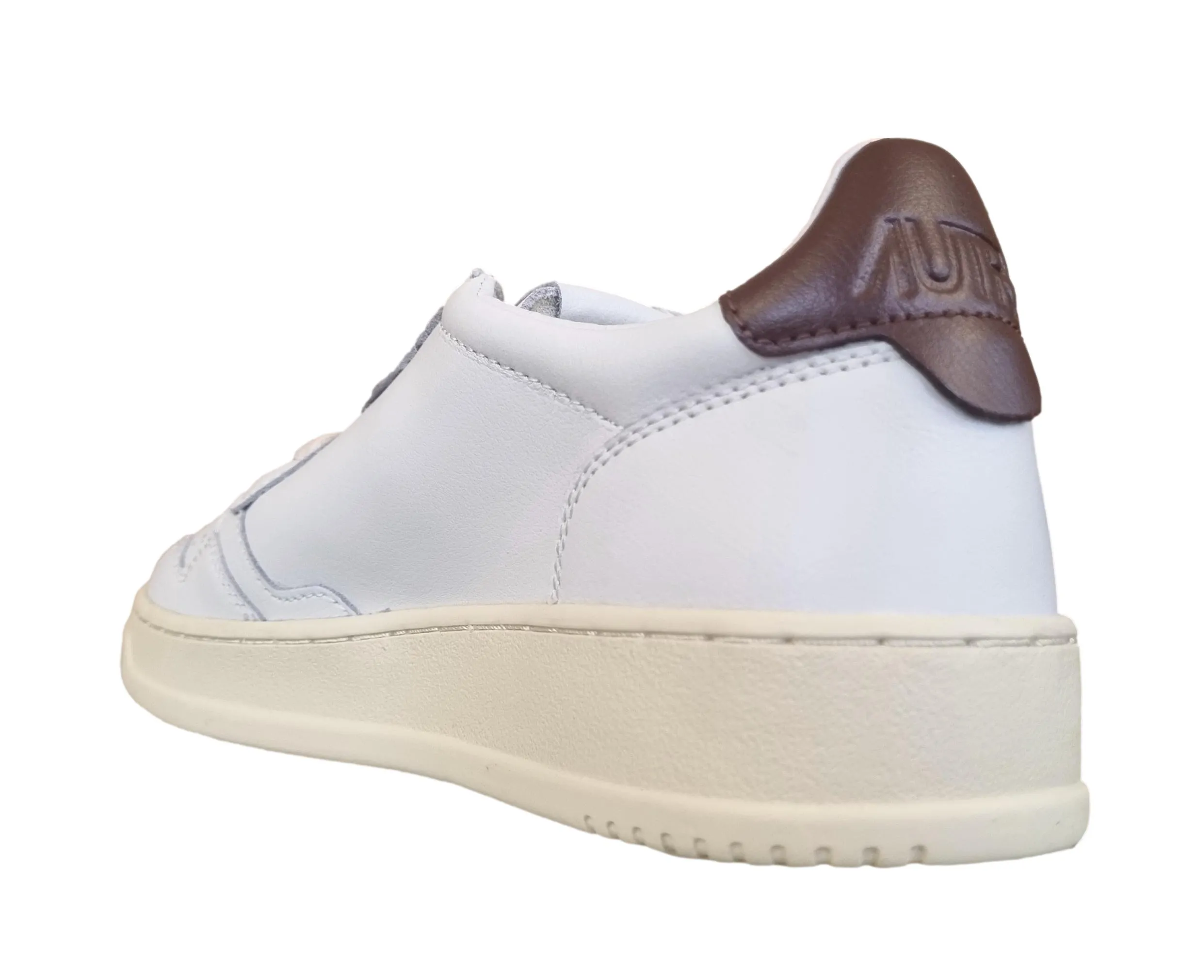 ZAPATOS DEPORTIVOS AUTRY MEDALLISTAS PARA HOMBRE EN PIEL AULM LL53 BLANCOMARRóN