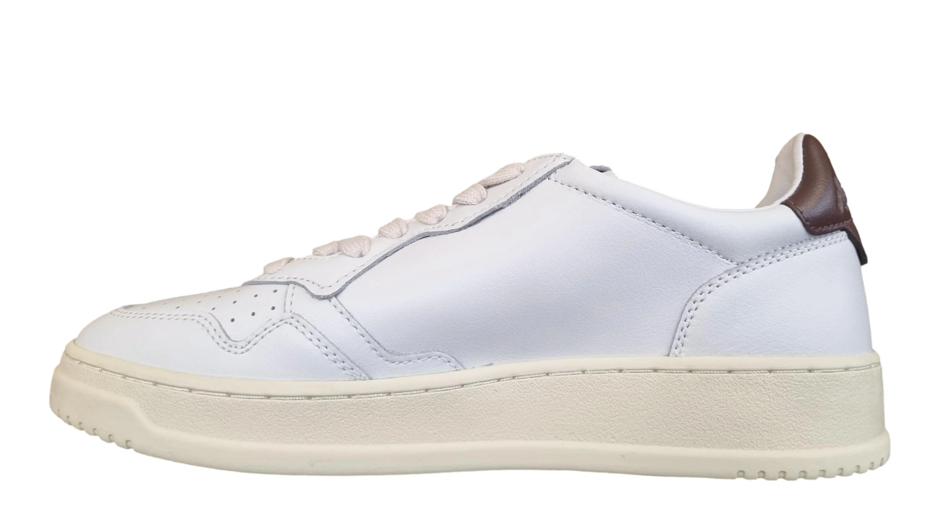 ZAPATOS DEPORTIVOS AUTRY MEDALLISTAS PARA HOMBRE EN PIEL AULM LL53 BLANCOMARRóN