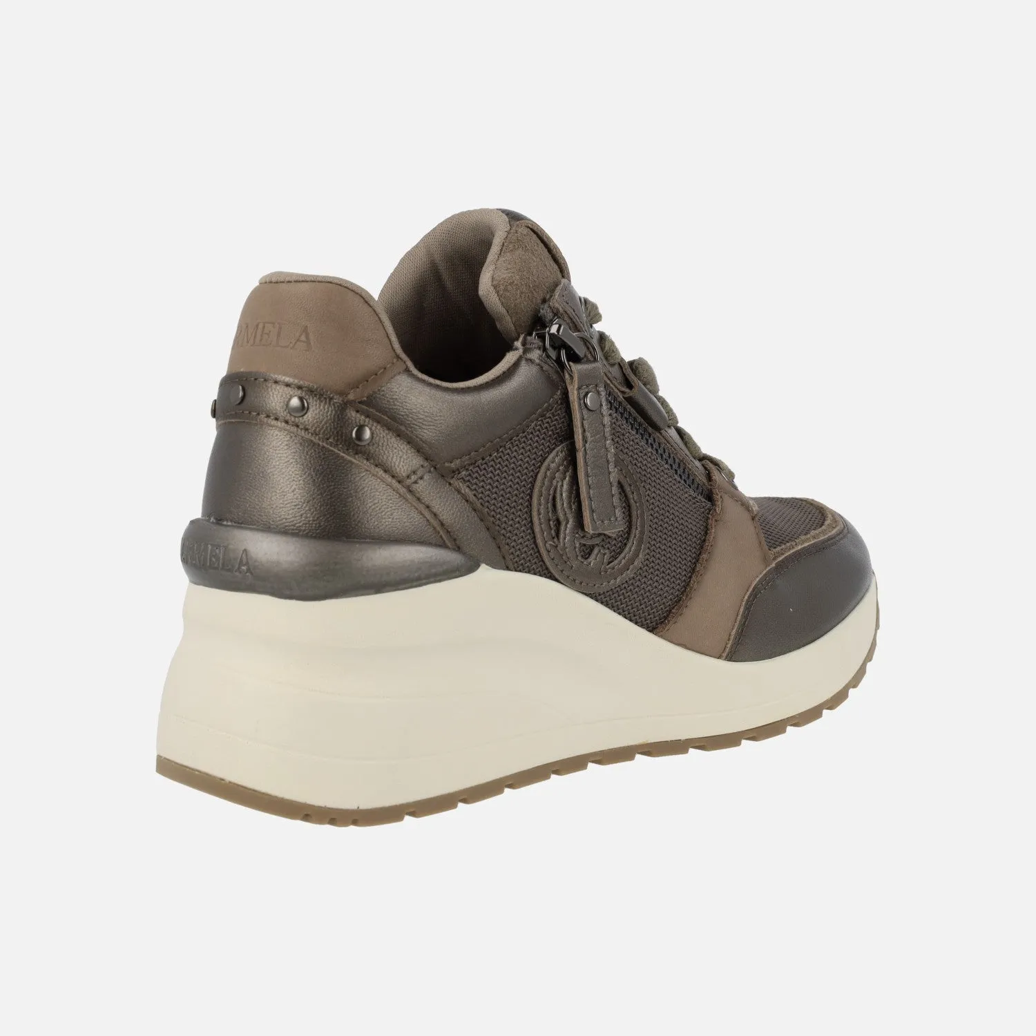Zapatos deportivos Carmela con cuña alta para mujer