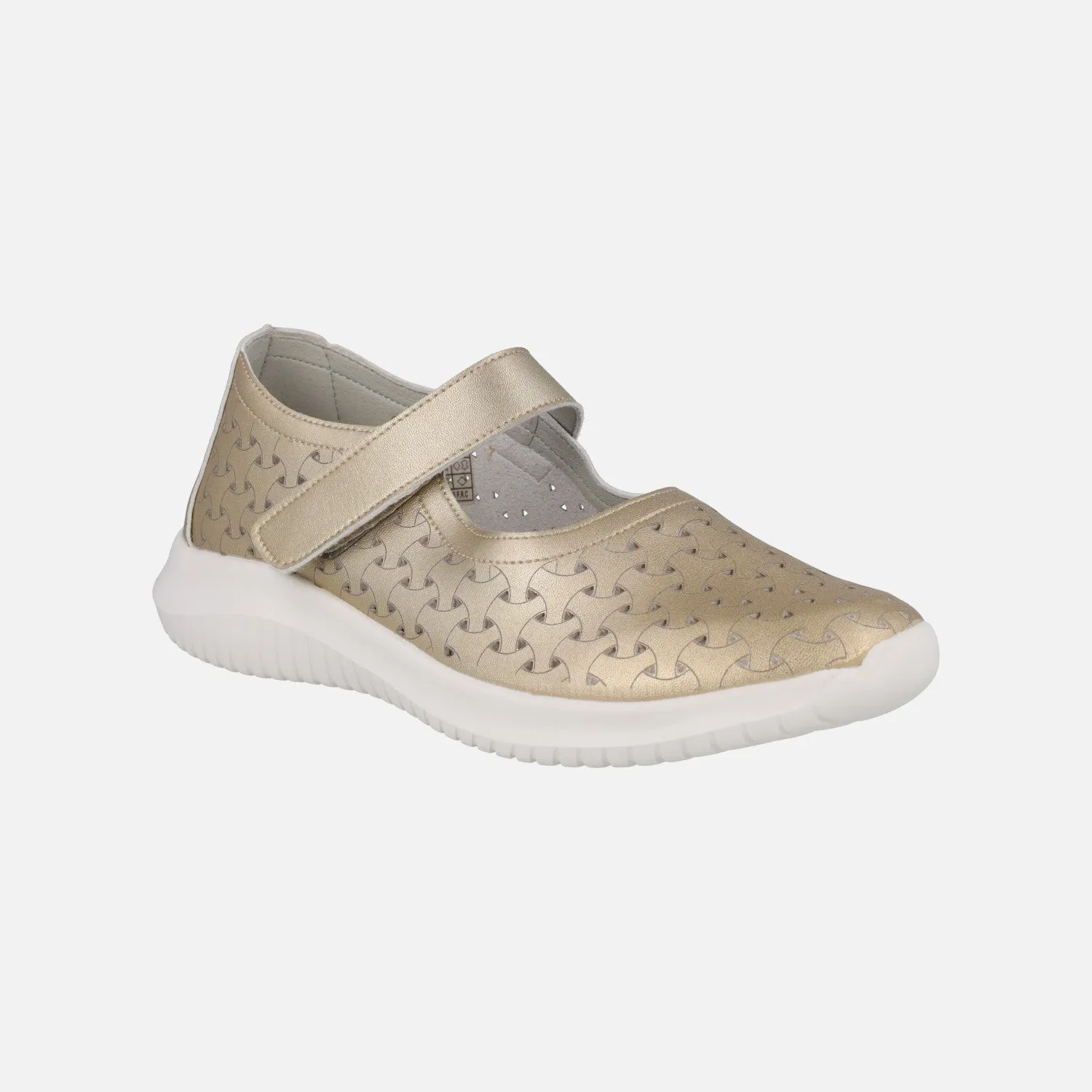 Zapatos deportivos con velcro estilo mercedes Ecoligeros Isa