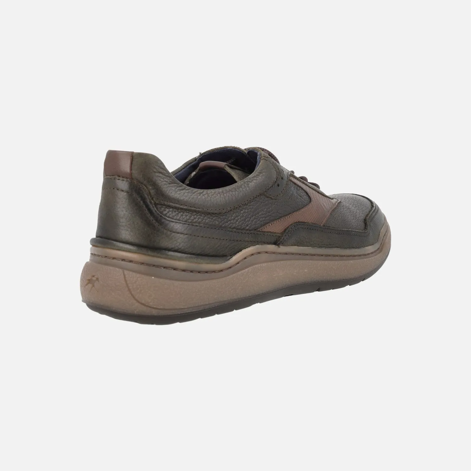 Zapatos deportivos en combinado kaki para hombre