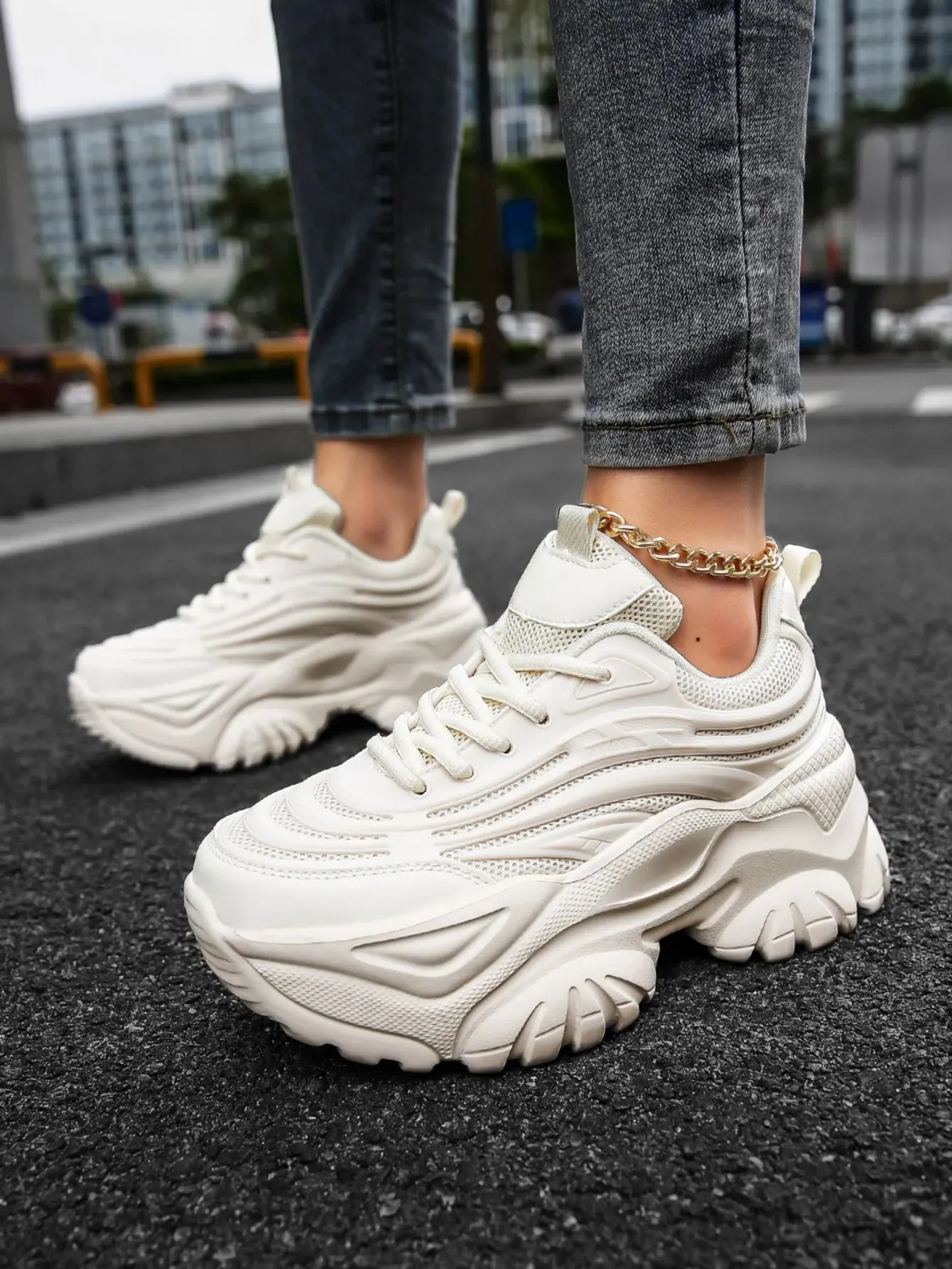 Zapatos deportivos informales para mujer