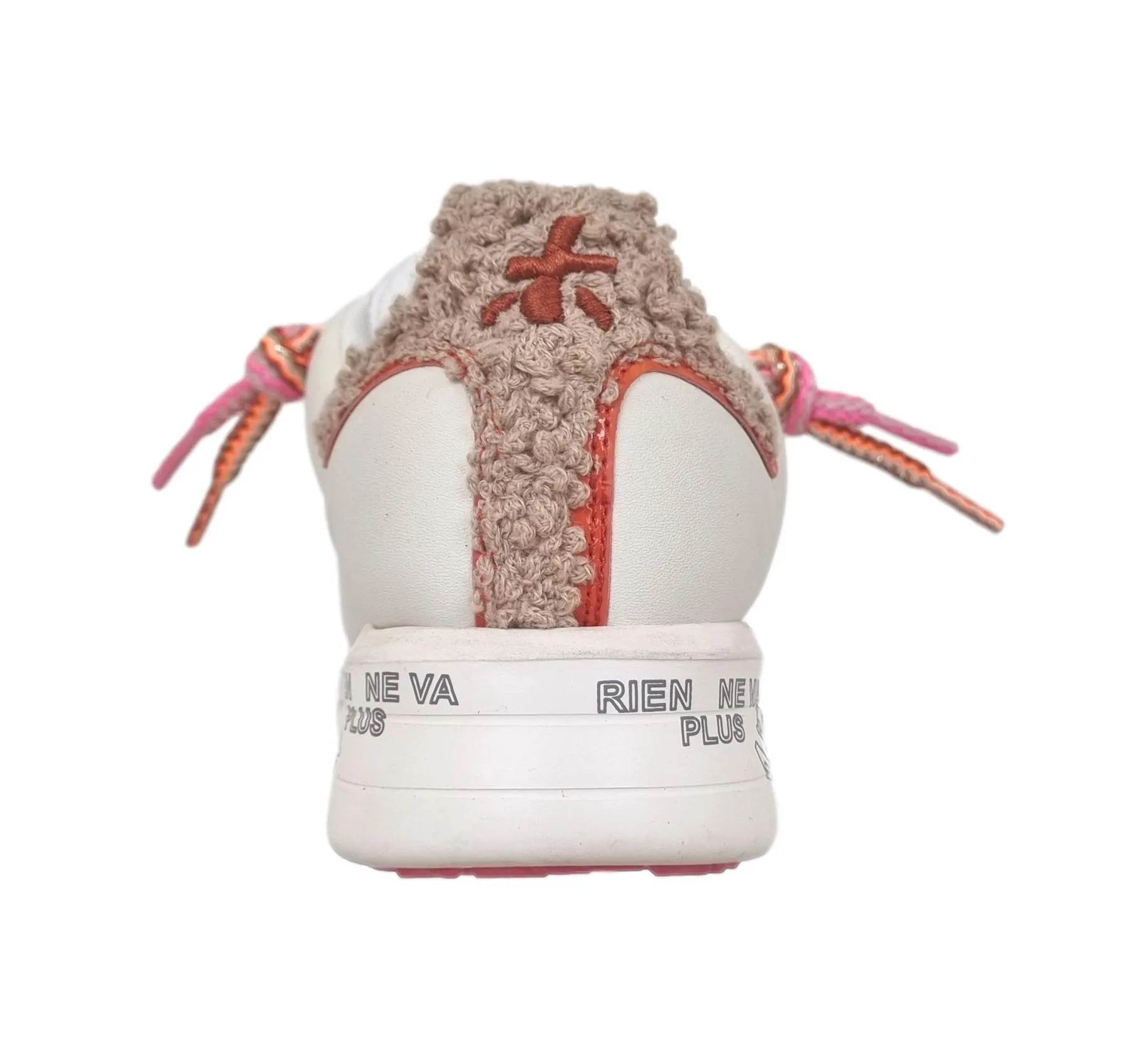 Zapatos deportivos mujer PREMIATA piel BELLE 6551 mantequilla Nº 39 defectuoso