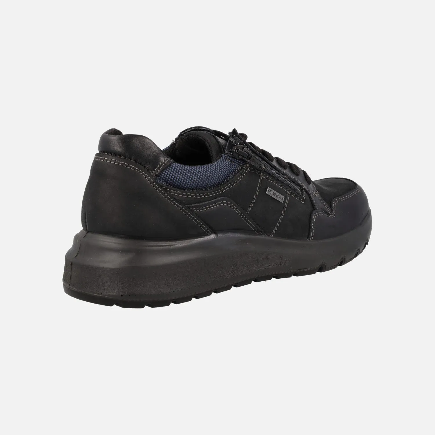 ZAPATOS DEPORTIVOS NEGROS PARA HOMBRE CON MEMBRANA GORETEX