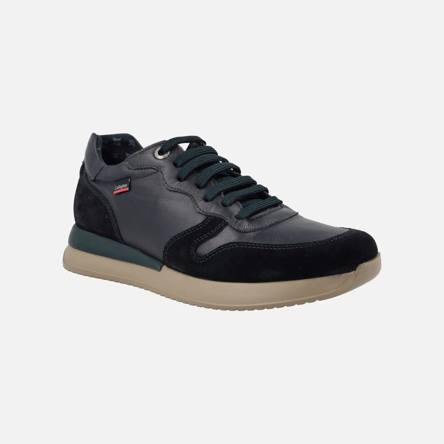 Zapatos deportivos para hombre en combinado azul marino