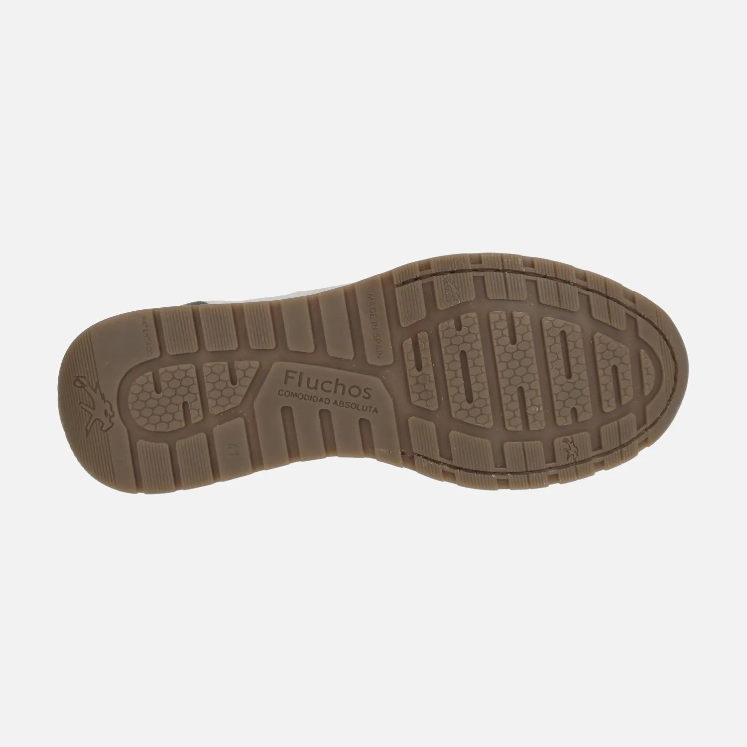 Zapatos deportivos para hombre en combinado verde