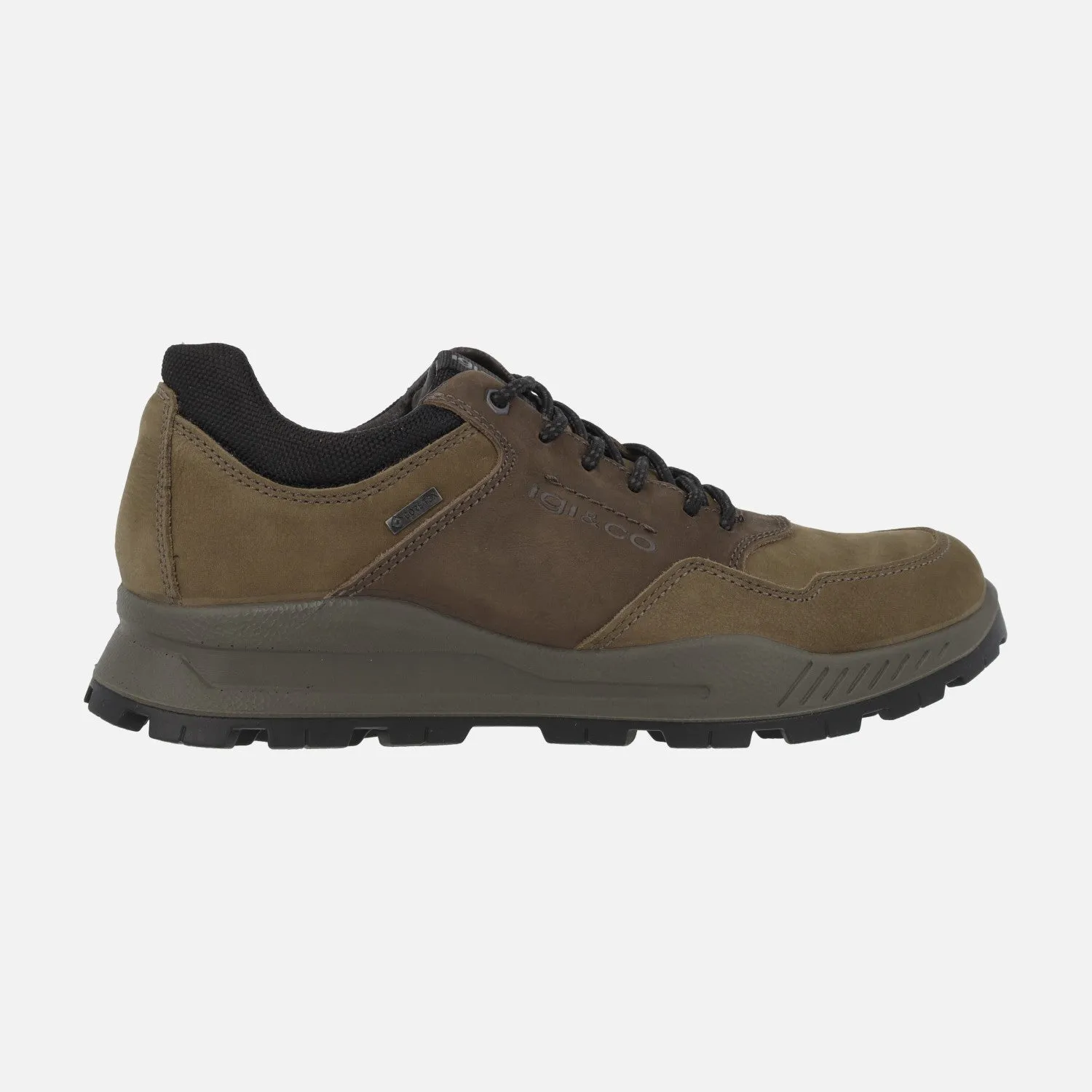 ZAPATOS DEPORTIVOS PARA HOMBRE EN PIEL NOBUCK CON MEMBRANA GORETEX