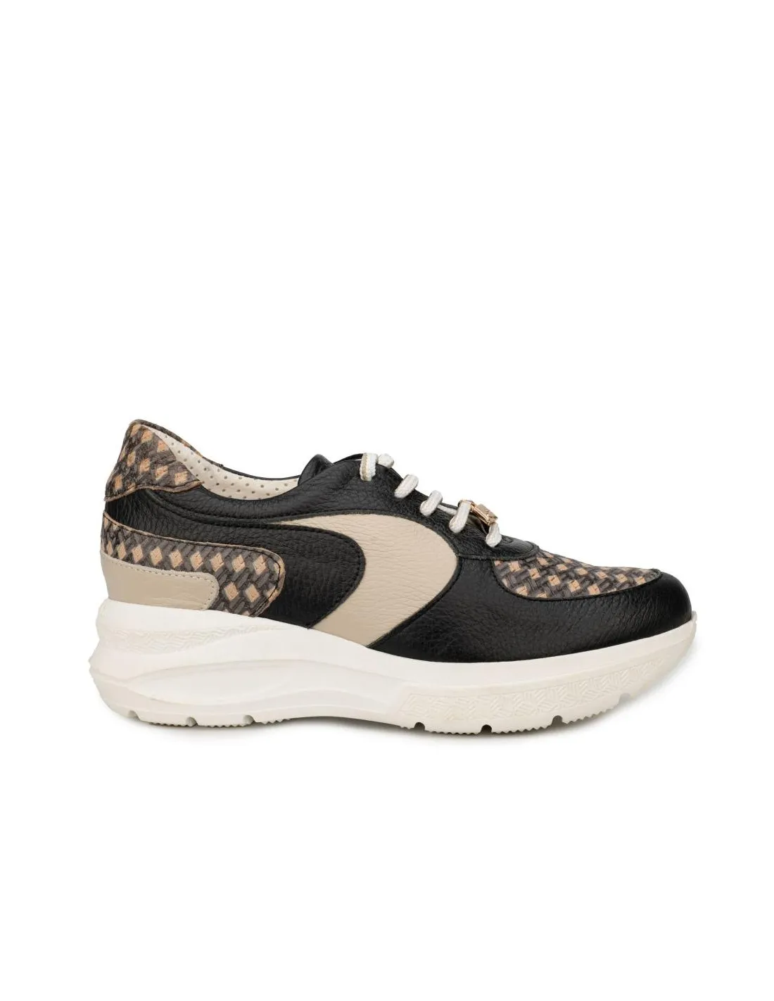 Zapatos Deportivos Plataforma Estampado