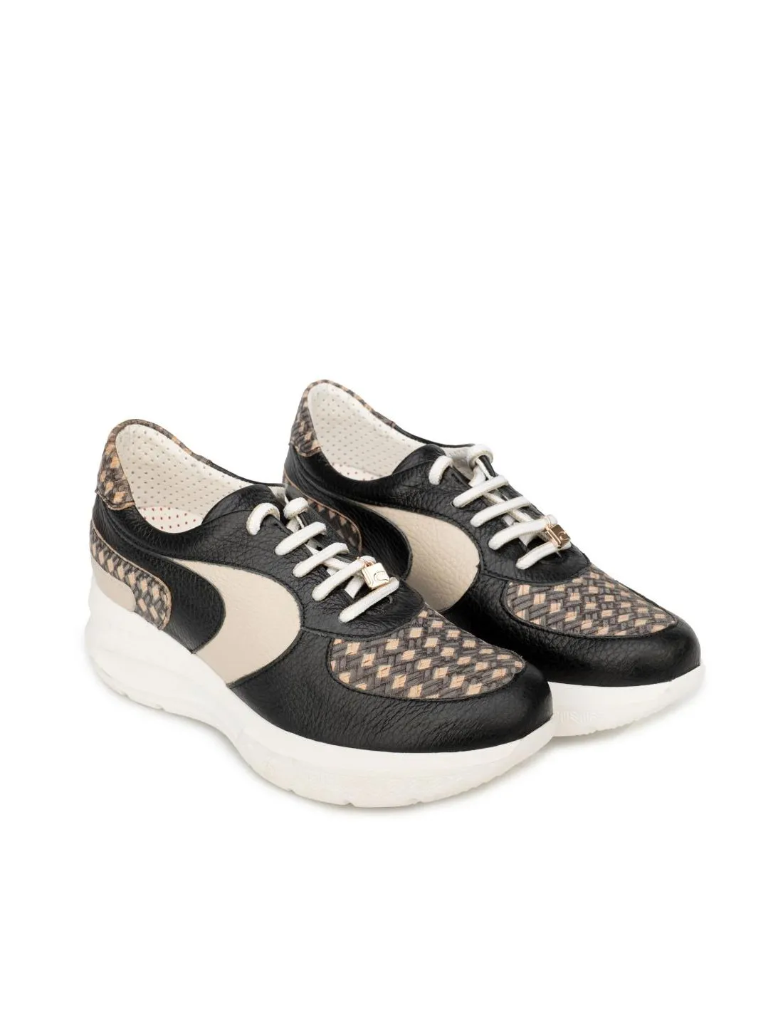 Zapatos Deportivos Plataforma Estampado