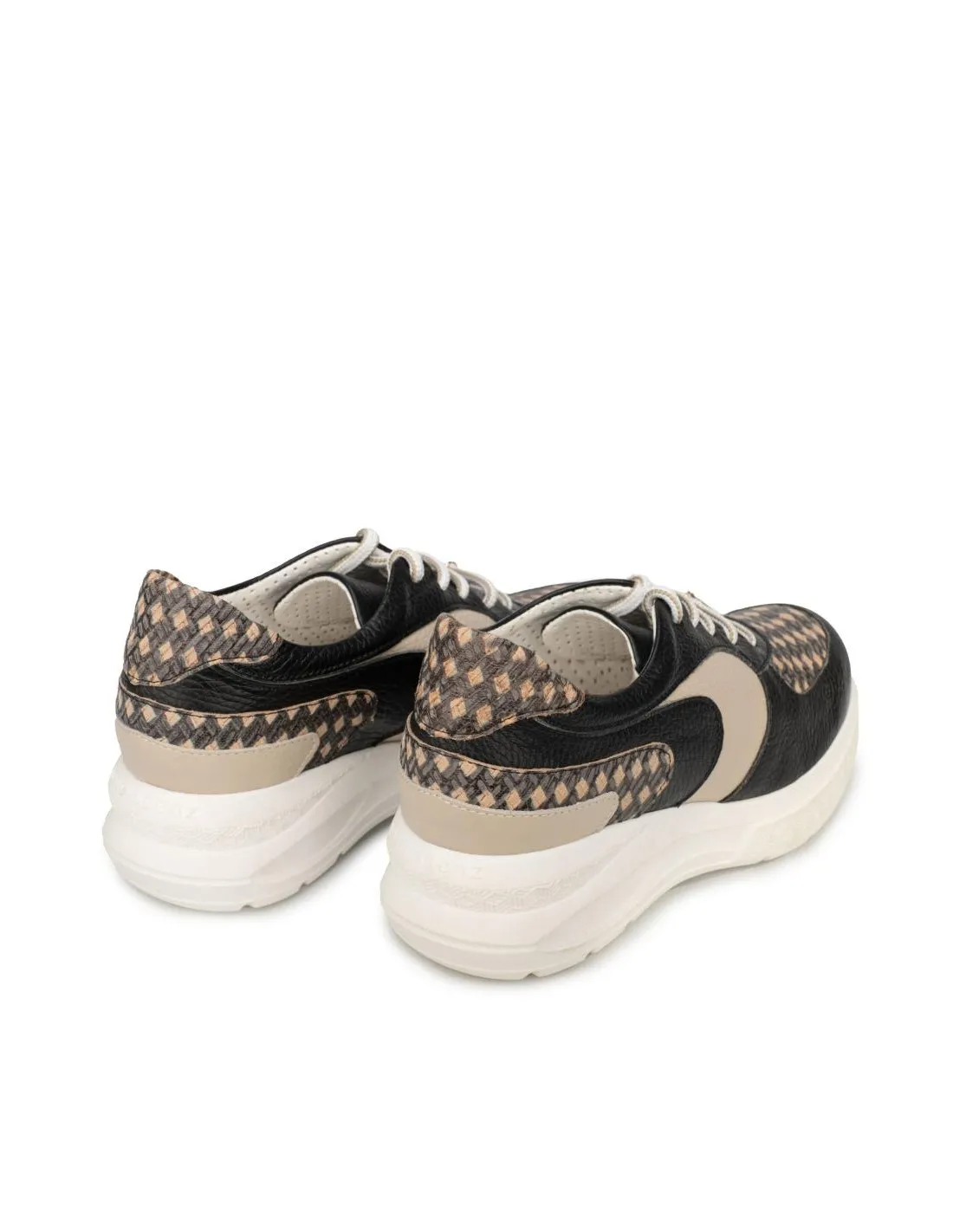 Zapatos Deportivos Plataforma Estampado