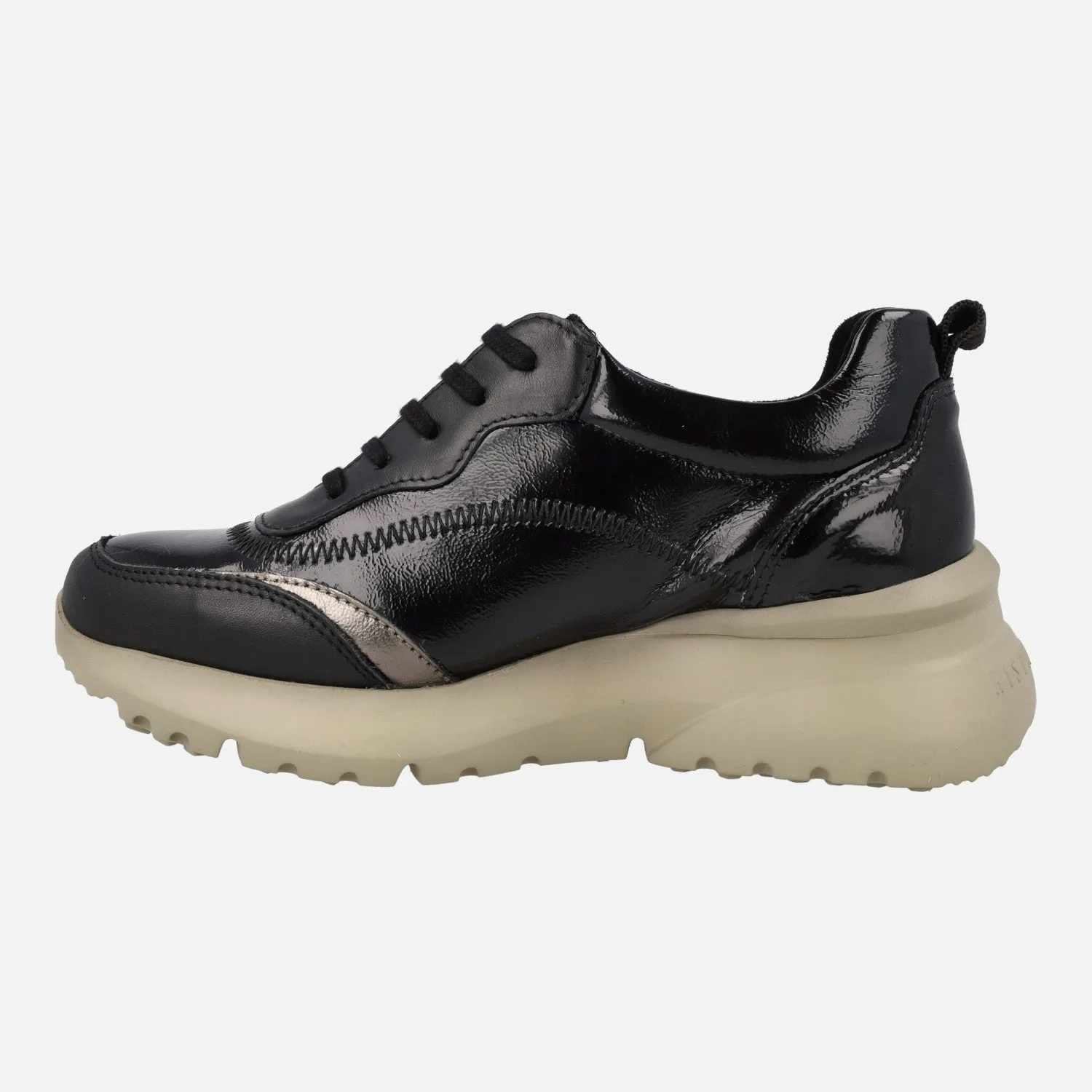 Zapatos deportivos Polinesia con cordones y piso volúmen