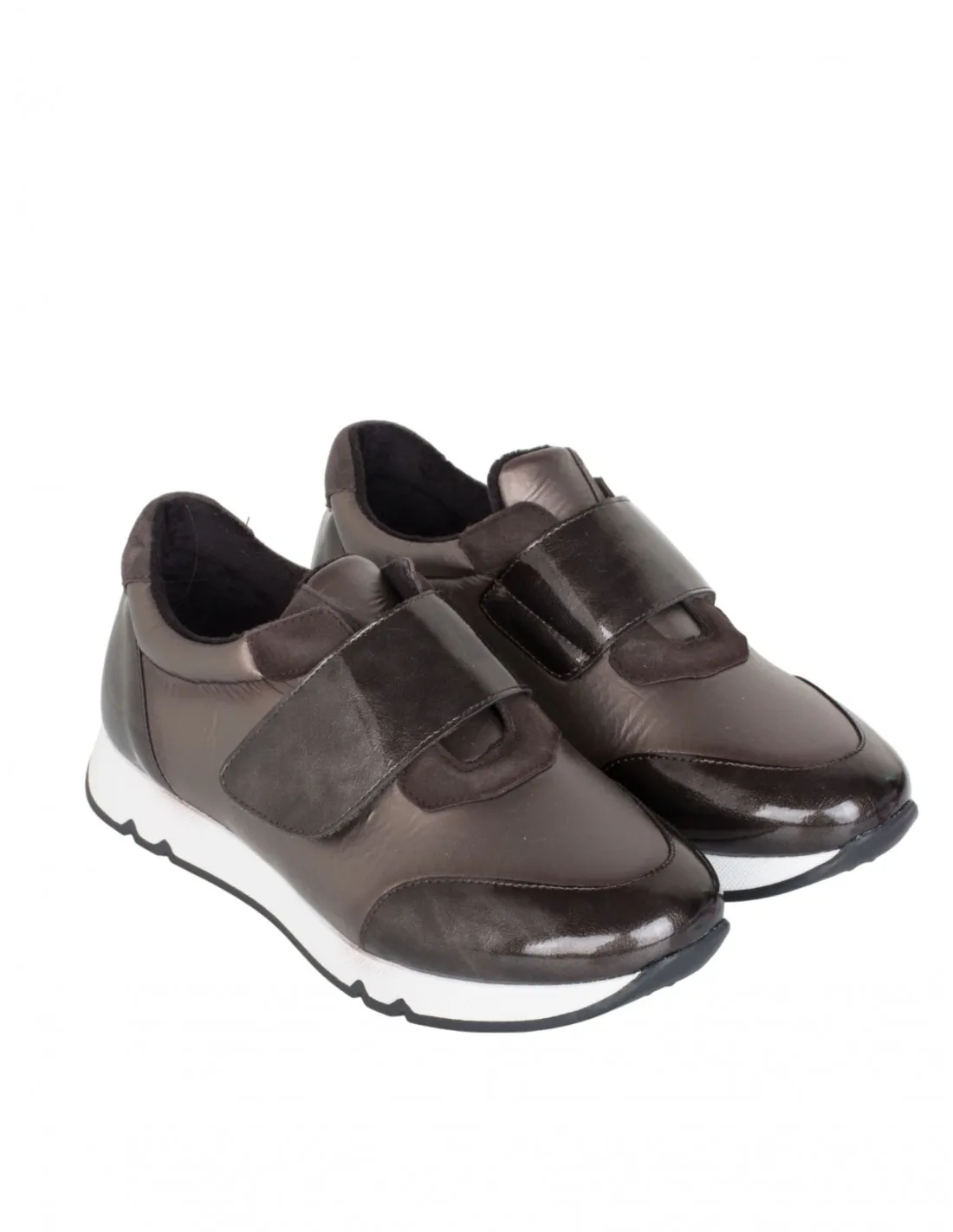 Zapatos Deportivos Velcro Marrones DOCTOR CUTILLAS