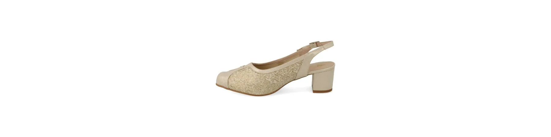 ZAPATOS DESTALONADOS MUJER MOD. MASSALA BEIGE
