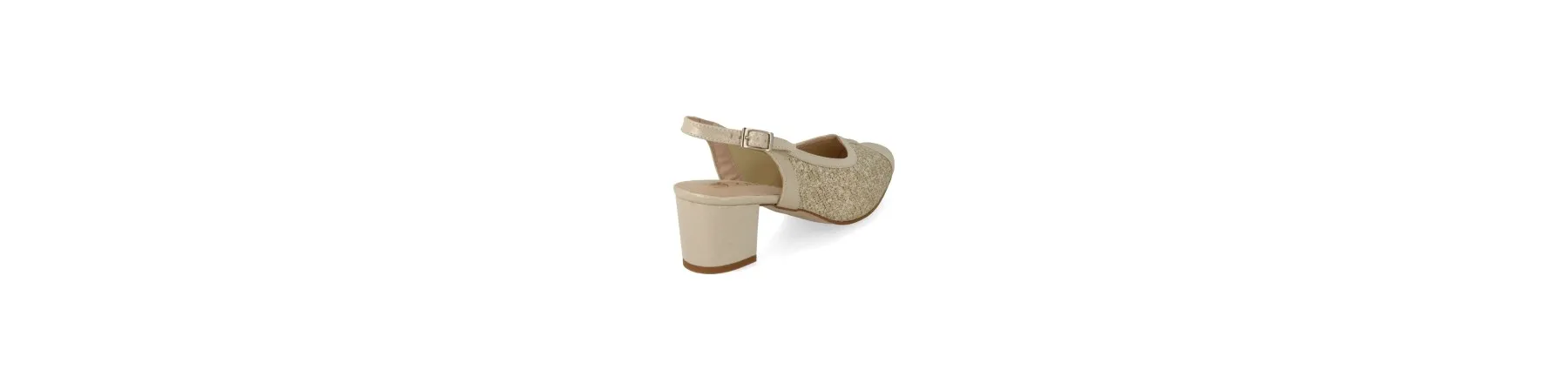 ZAPATOS DESTALONADOS MUJER MOD. MASSALA BEIGE