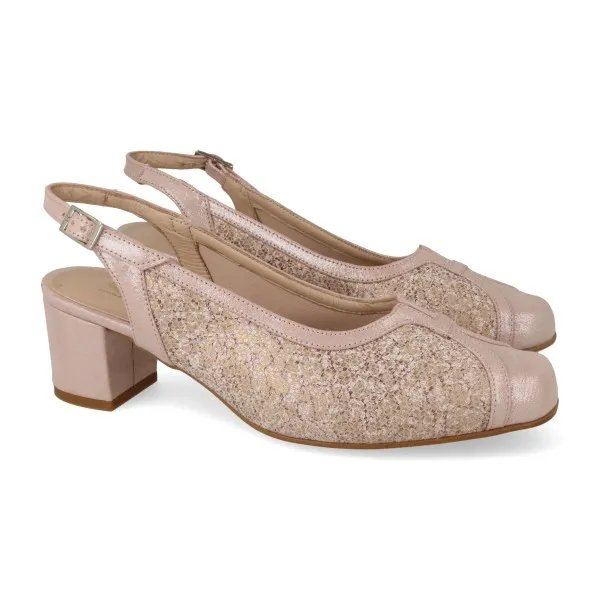 ZAPATOS DESTALONADOS MUJER MOD. MASSALA ROSA