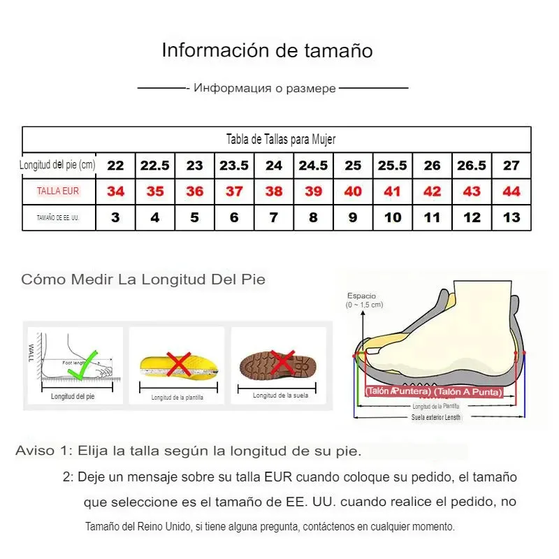 Zapatos informales de primavera para Mujer