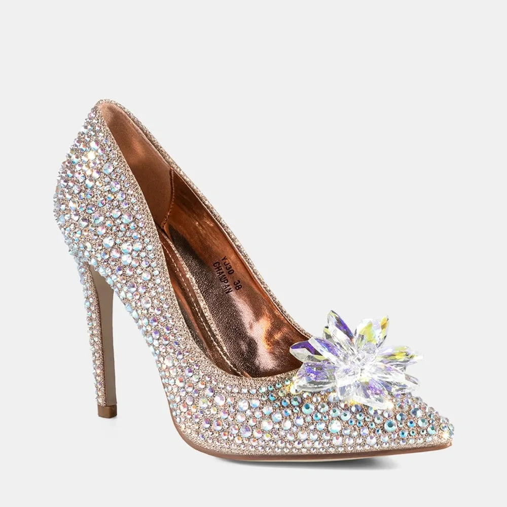 Zapatos Taco Mujer Alfonsina Champan Weide