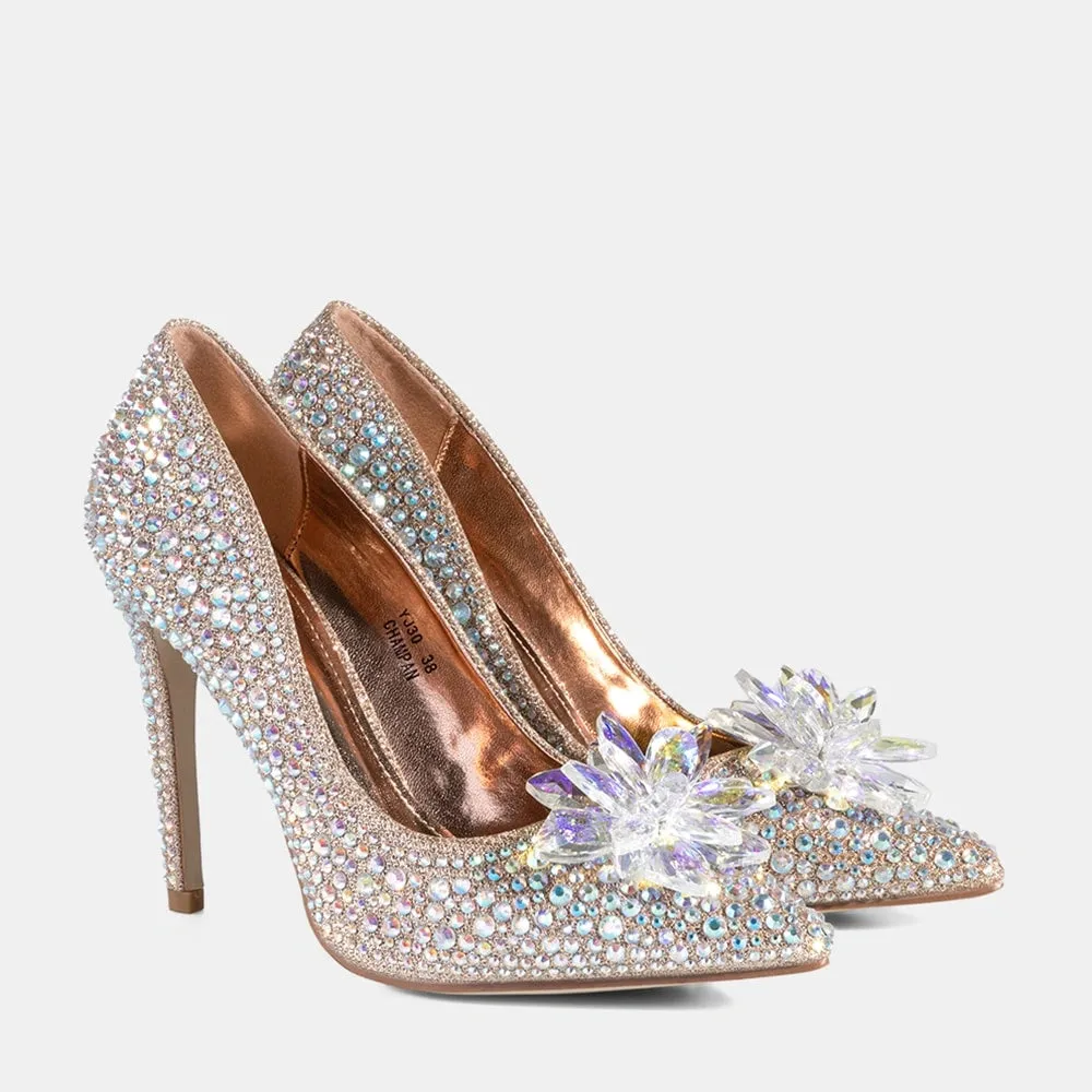 Zapatos Taco Mujer Alfonsina Champan Weide
