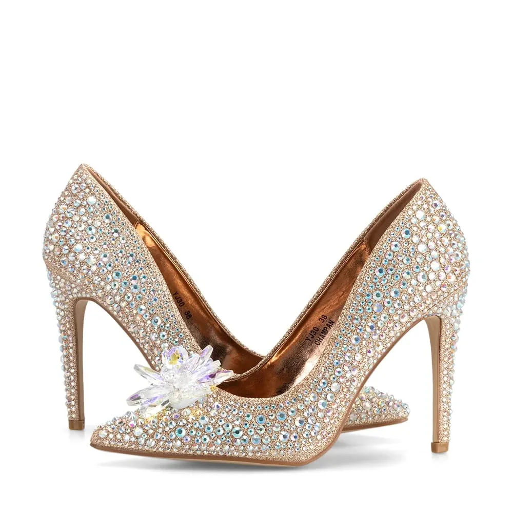Zapatos Taco Mujer Alfonsina Champan Weide