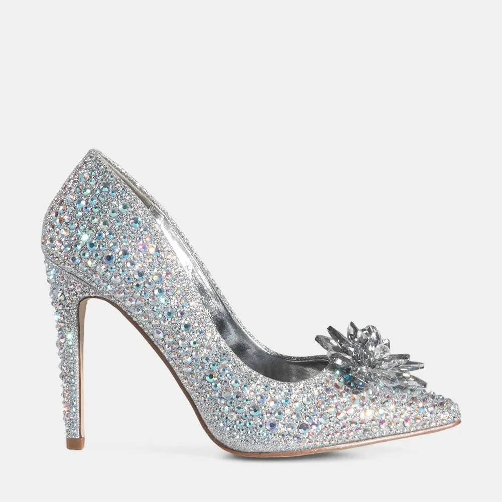 Zapatos Taco Mujer Alfonsina Plateado Weide