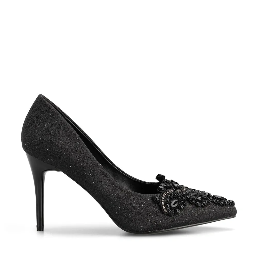 Zapatos Taco Mujer Javiera Negro Weide