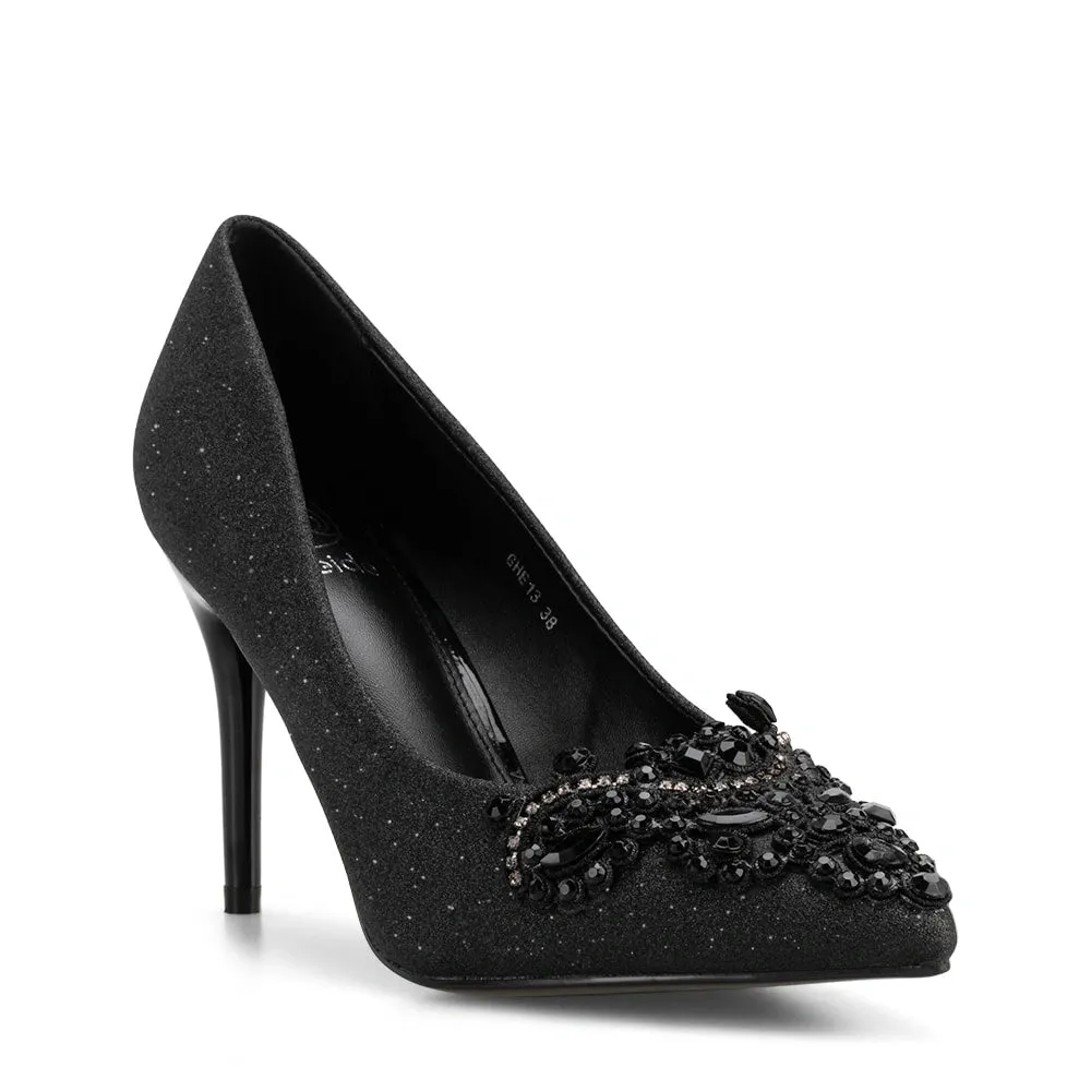 Zapatos Taco Mujer Javiera Negro Weide