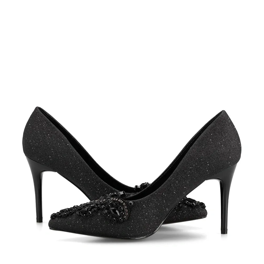 Zapatos Taco Mujer Javiera Negro Weide