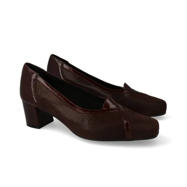 ZAPATOS TACON COMODOS MUJER MOD. NIMES