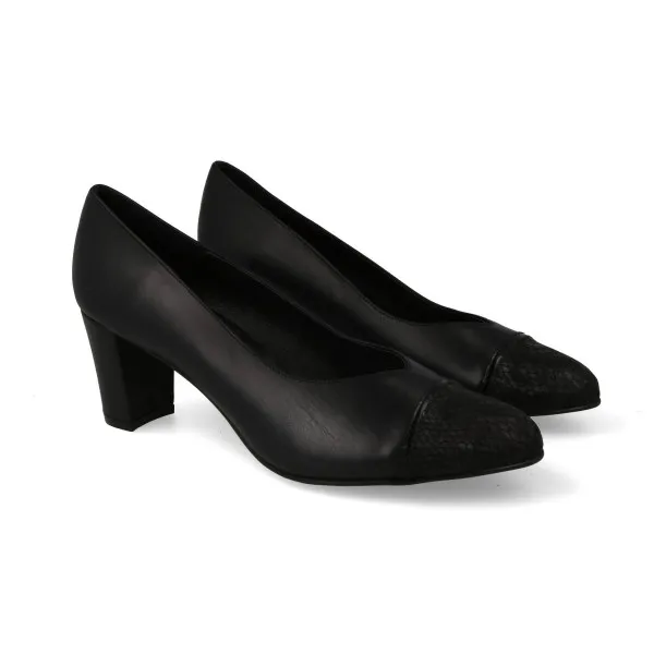 ZAPATOS TACON COMODOS MUJER MOD. URSULA