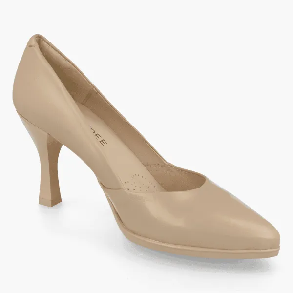 ZAPATOS TACON COMODOS MUJER PIEL MOD. KIMBERLY