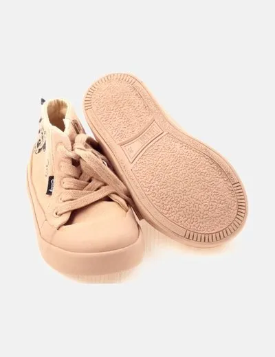 Zara Deportiva rosa cordones